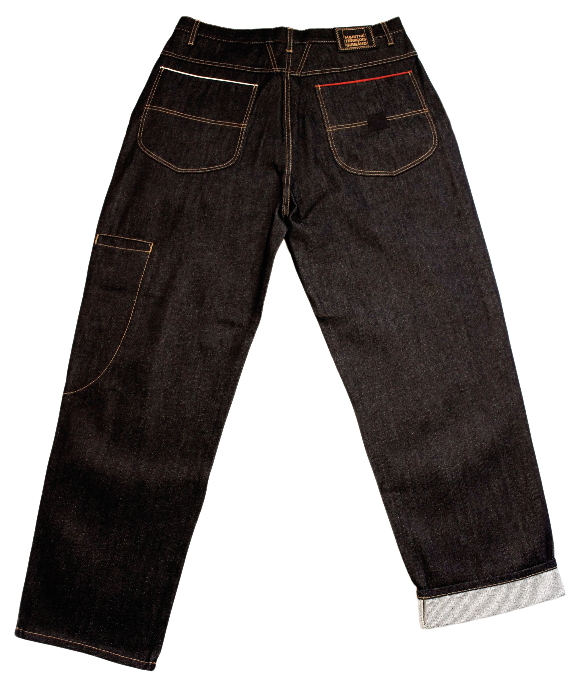 Selvedge Jean Blue Raw W/Red/White